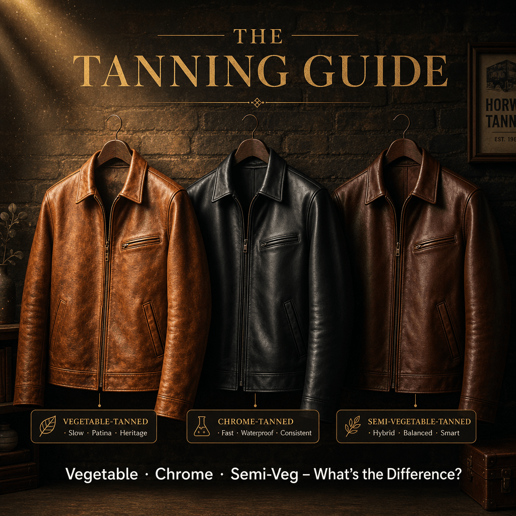 Leather Tanning Methods Explained: Veg-Tan, Chrome-Tan, Semi-Veg