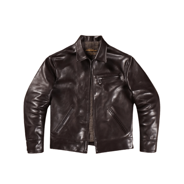 Men's Rider Leather Jacket-Classic