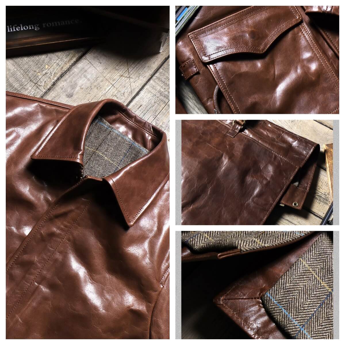 Men's A2 Bomber Leather Jacket-Explorator