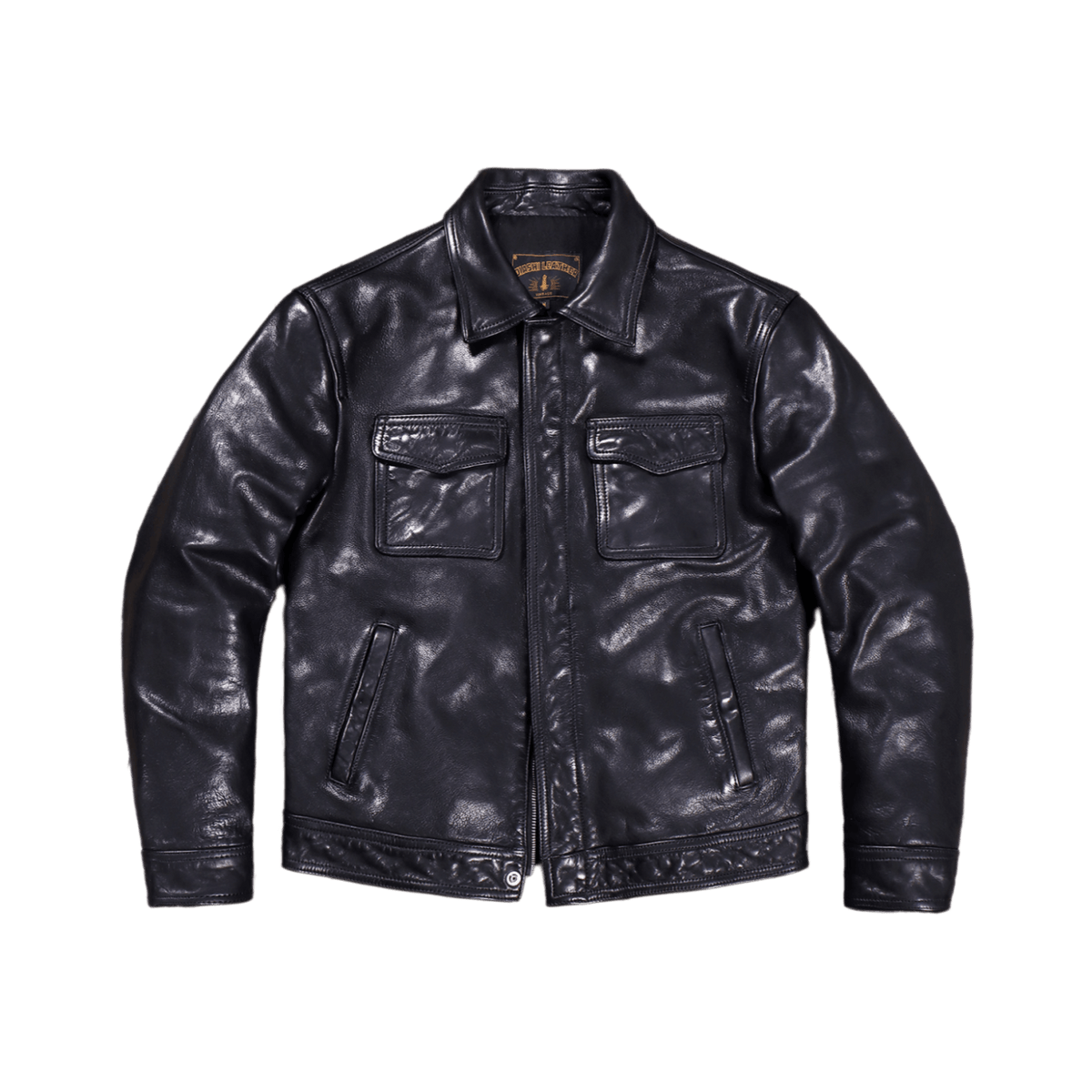 Men's Field Leather Jacket-Sylva