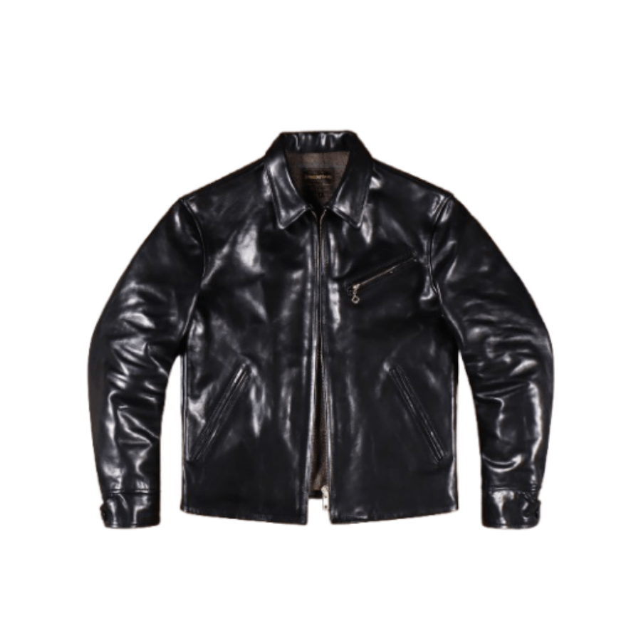 Men's Rider Leather Jacket-Velox