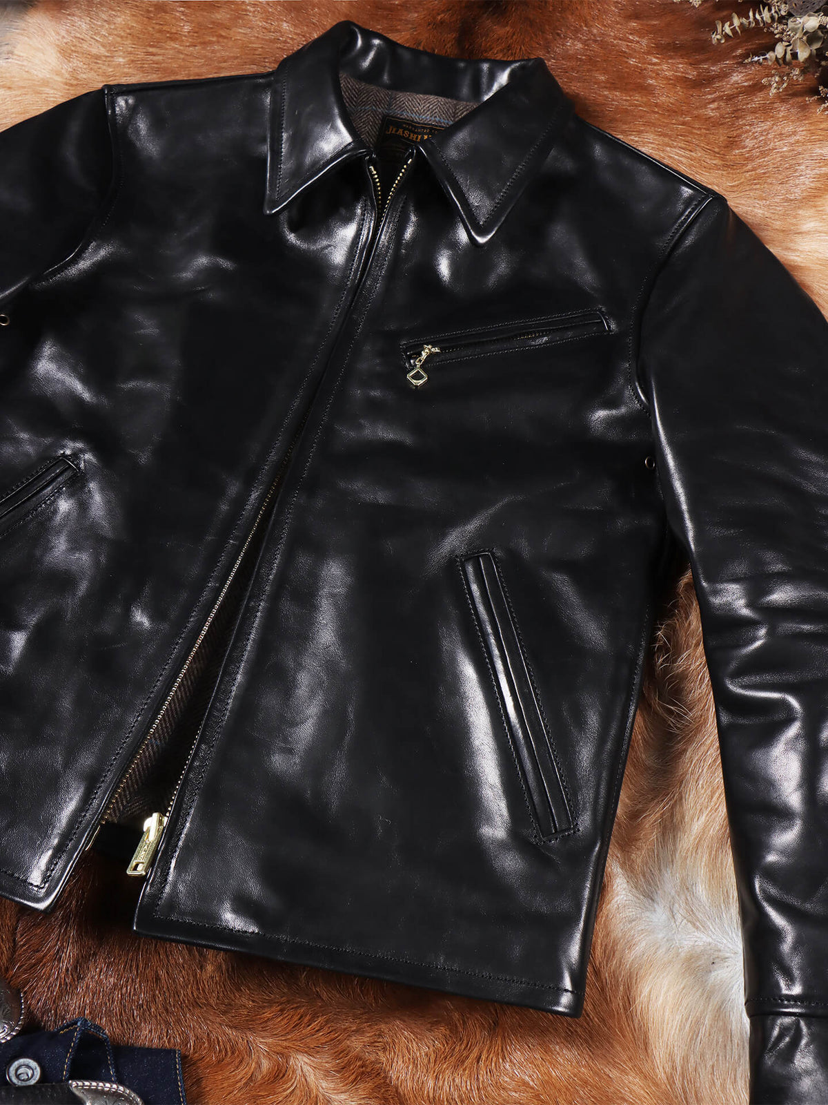 Men's Rider Leather Jacket-Velox