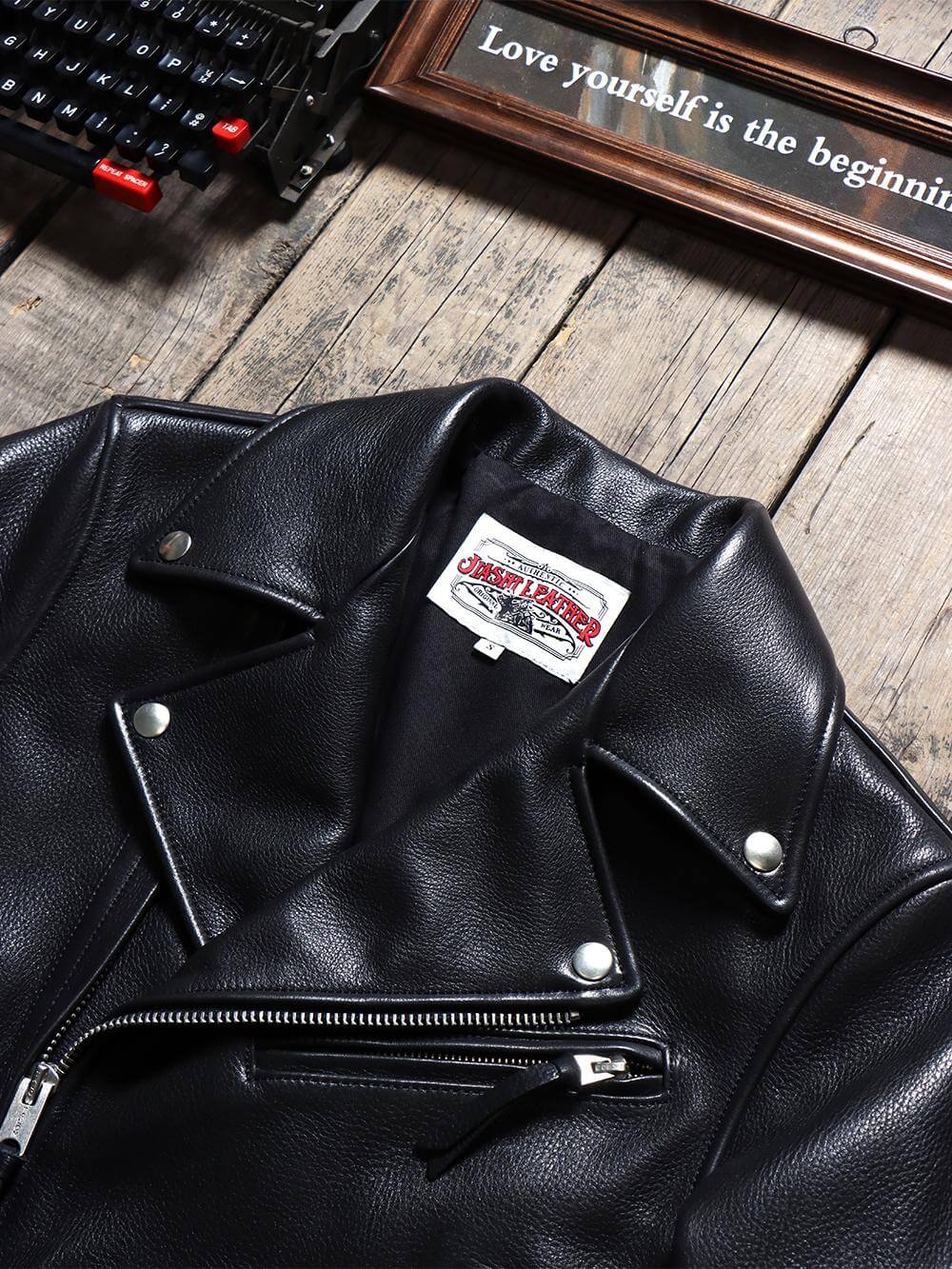 Men's Rider Leather Jacket-Eques