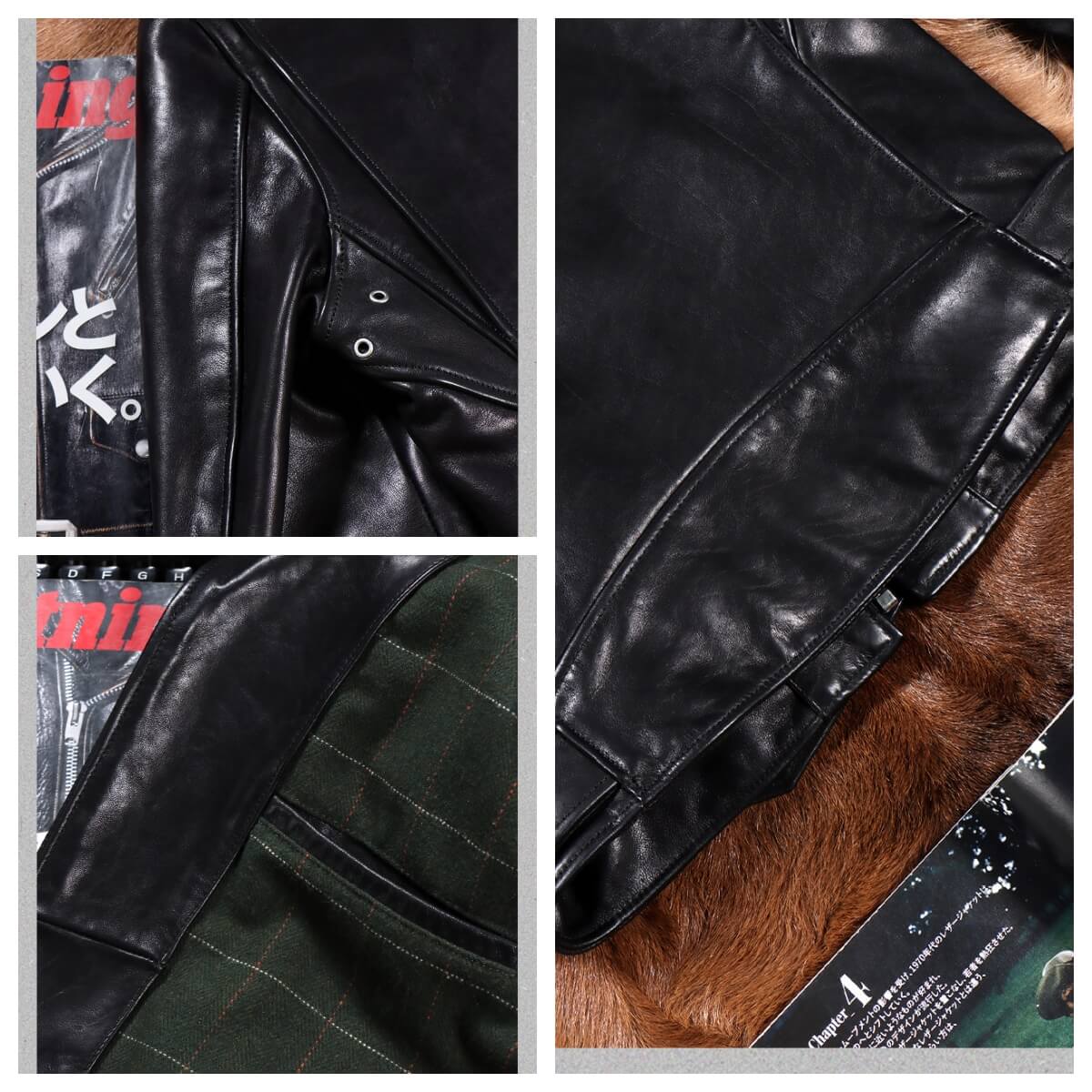 Men's Rider Leather Jacket-Cursus