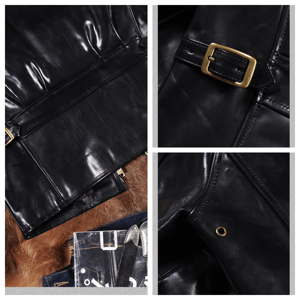 Men's Rider Leather Jacket-Velox