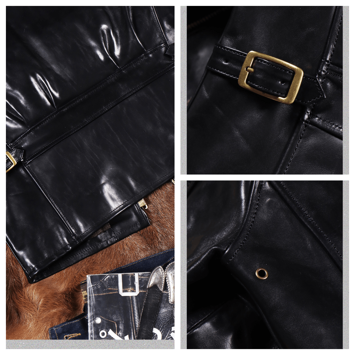 Men's Rider Leather Jacket-Velox