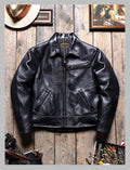 Men's Rider Leather Jacket-Essential